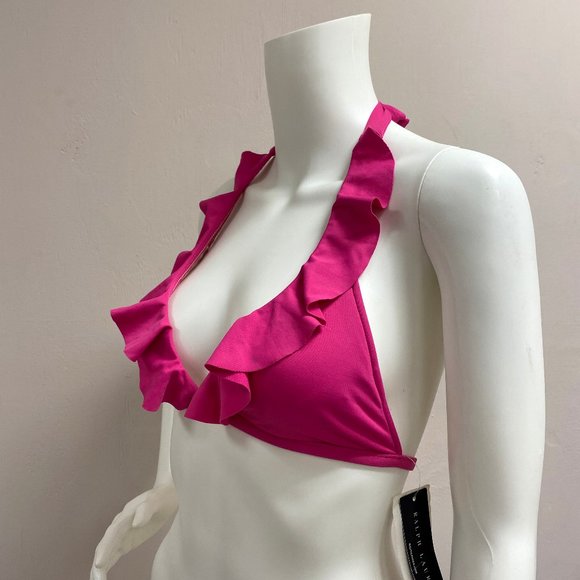Ralph Lauren Fuscia Bikini Top - Picture 6 of 11
